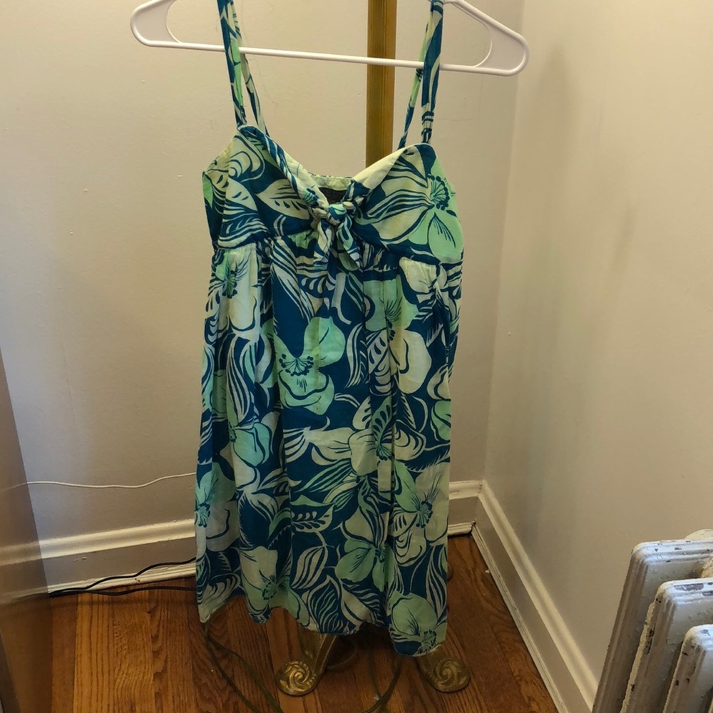 Blue and green Proenza Schouler for Target Dress